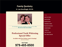 Tablet Screenshot of dentistcollegestation.com